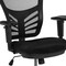 Flash Furniture Black Draft Chair, Black Frame HL-0001-1CBLACK-GG - alternate 6